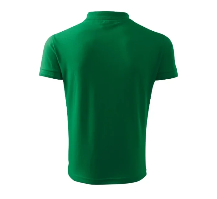 Pique Polo polokošile pánská středně zelená