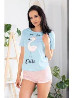 Dámské pyžamo Cute Flamant - LivCo Corsetti