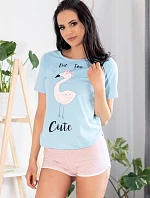 Dámské pyžamo Cute Flamant - LivCo Corsetti