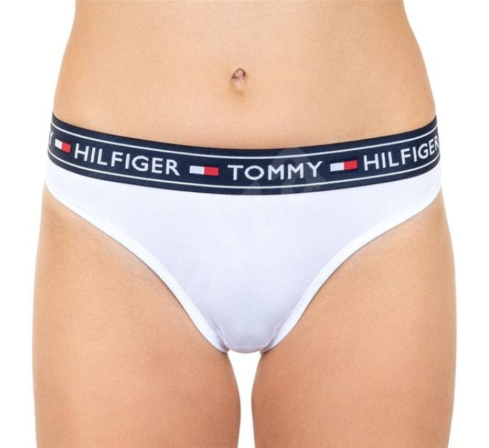 Dámské brazilské kalhotky UW0UW00723 100 bílá - Tommy Hilfiger
