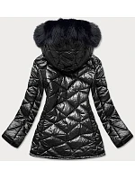 DAMSKA KURTKA PRZEJŚCIOWA PLUS SIZE CZARNA model 21242852 - FC MINA DAMSKA KURTKA PRZEJŚCIOWA PLUS SIZE CZARNA model 21242852 - FC MINA