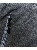 Tmavě šedé pánské sportovní kraťasy (8K298-5)