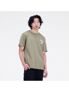 Pánské tričko New Balance Essentials Reimagined Cott CGN M MT31518CGN