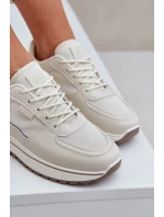 Dámské Tenisky Big Star model 21683893 Světle béžové - Big Star Shoes Dámské Tenisky Big Star model 21683893 Světle béžové - Big Star Shoes