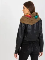 Tunelová šála AT KM TS06.32P tmavě lila