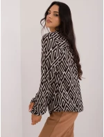 Halenka D73771M11186B černá a béžová