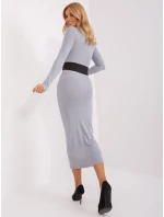 Sukienka EM SK model 21898756 szary - FPrice Sukienka EM SK model 21898756 szary - FPrice