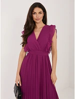 Šaty IT SK 13166.60 tmavě fialové Šaty IT SK 13166.60 tmavě fialové