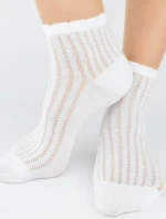 ŽAKÁROVÉ ŽEBROVANÉ PONOŽKY SB120