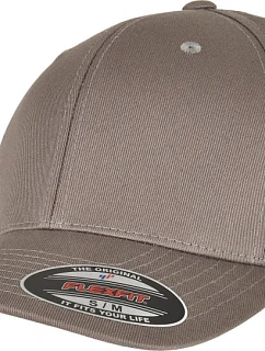 6 panelová kšiltovka z bio bavlny pale grey model 22537028 - Flexfit