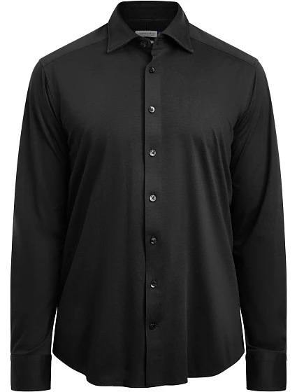 J.Harvest & Frost IB 132 Regular Men Košile Interlock s dlouhým rukávem 63.3201 black J.Harvest & Frost IB 132 Regular Men Košile Interlock s dlouhým rukávem 63.3201 black