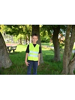 – Dětská síťovaná bezpečnostní vesta 76.1 neon green model 22461379 - Korntex – Dětská síťovaná bezpečnostní vesta 76.1 neon green model 22461379 - Korntex