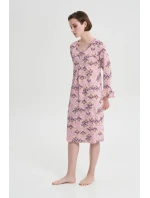 Noční košile s dlouhým rukávem model 18937459 - Vamp