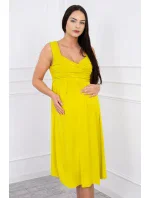 Šaty s širokými ramínky