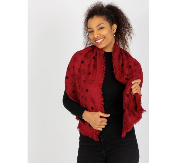 Dámský šátek AT CH 23505 1.55 tmavě červený Dámský šátek AT CH 23505 1.55 tmavě červený