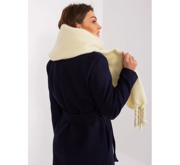 Szalik AT SZ model 19309752 jasny żółty - FPrice