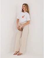 Spodnie IT SP  jasny beżowy model 22041039 - FPrice