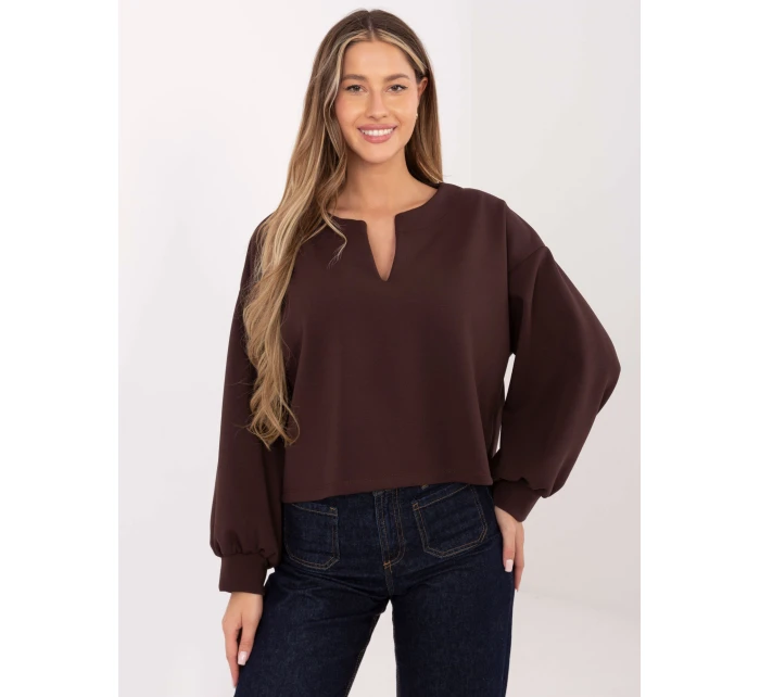 Bluza MJ BL model 21787976 ciemny brązowy - FPrice