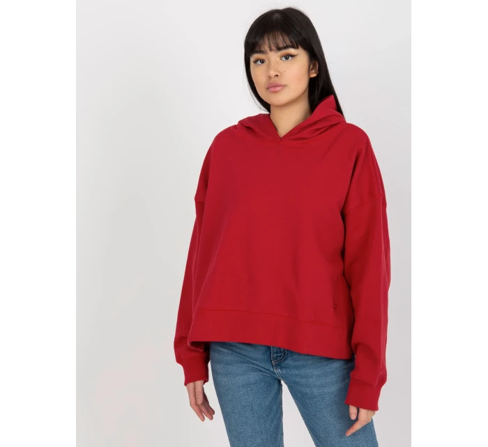 Dámská mikina TW BL 2002.11 tmavě červená - FPrice Dámská mikina TW BL 2002.11 tmavě červená - FPrice