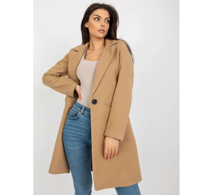 Kabát TW EN BI model 21727757 velbloud - FPrice Kabát TW EN BI model 21727757 velbloud - FPrice