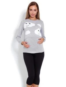 Těhotenská pyžama model 122958 PeeKaBoo