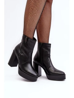 Boty na podpatku model 190201 Step in style