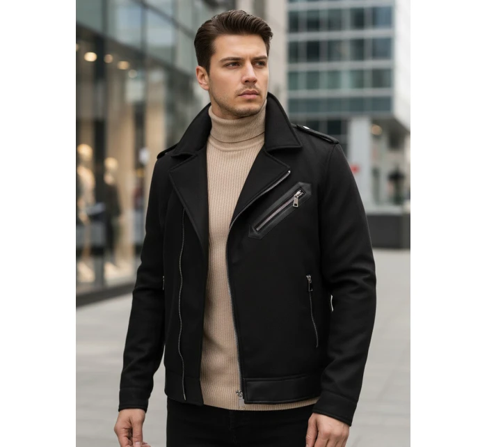 Pánská zimní bunda ramones černá model 21995403 - Dstreet