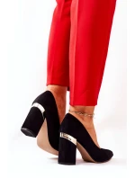 Semišové lodičky Lewski model 21571469 Černé - Boto