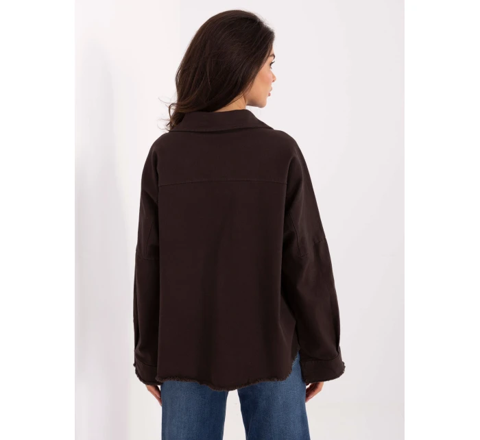 Koszula IT KS model 21302402 ciemny brązowy - FPrice