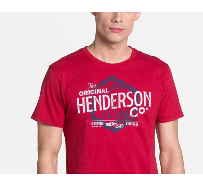 Pyžamo Lars 38869-33X Červená a tmavě modrá - Henderson