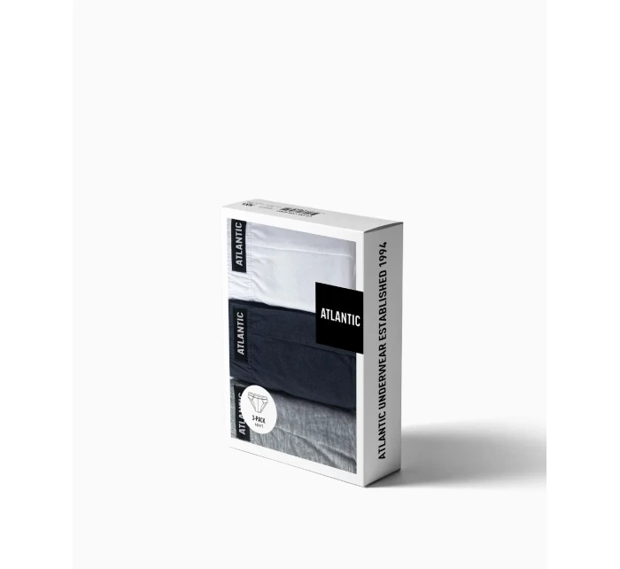 Pánské slipy Sport 3Pack model 19960952 šedé - Atlantic