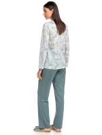 Klasické dámské pyžamo Tina  gray s model 16257670 - Vamp