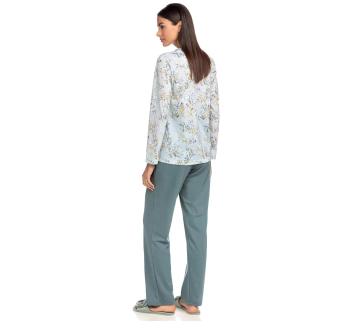 Klasické dámské pyžamo Tina  gray s model 16257670 - Vamp