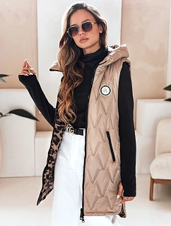 Dámská oboustranná vesta s kapucí FashionStreet TY5095