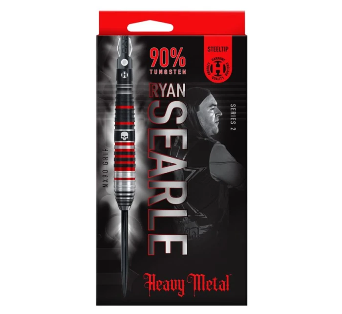 Harrows Heavy Metal Ryan Searle 2 90% steeltip šipky Harrows Heavy Metal Ryan Searle 2 90% steeltip šipky