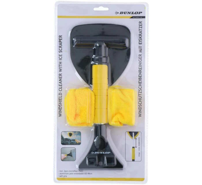 ODSTRAŇOVAČ A ŠKRABKA ČELNÍHO SKLA 2V1 DUNLOP
