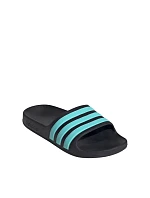 Adidas Adilette Aqua Slides dětské žabky černo-modré JS2497