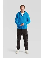 Fruit of the Loom Classic Hooded Sweat Jacket Mikina s kapucí 16.2062 heather grey Fruit of the Loom Classic Hooded Sweat Jacket Mikina s kapucí 16.2062 heather grey