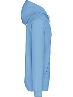 Kariban K 446 Kontrastní mikina s kapucí 20.K446 sky blue/white Kariban K 446 Kontrastní mikina s kapucí 20.K446 sky blue/white