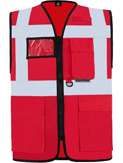 – Multifunkční vesta 76. red model 22503092 - Korntex