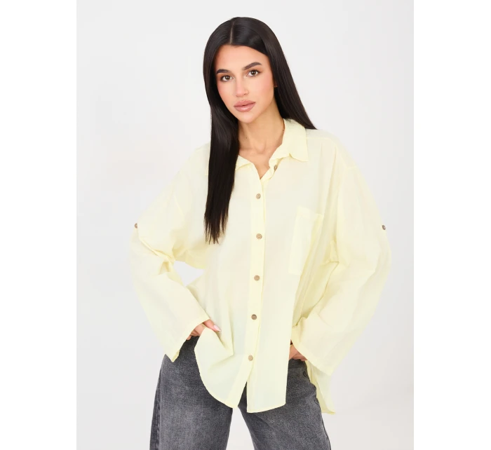 Košile IT KS 6704.25 světle žlutá