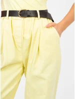 Kalhoty MI SP 2690.00 světle žluté Kalhoty MI SP 2690.00 světle žluté