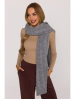 model 21417276 Pletená šála šedá - Moe