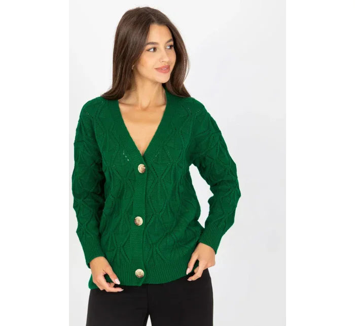 Svetr na zapínání model 170539 Rue Paris Svetr na zapínání model 170539 Rue Paris