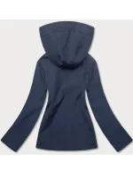 Tmavě modrá dámská sportovní softshellová bunda (HD185-4) Tmavě modrá dámská sportovní softshellová bunda (HD185-4)
