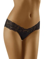 Dámské kalhotky model 15118925 black WOLBAR - Wol-Bar Dámské kalhotky model 15118925 black WOLBAR - Wol-Bar