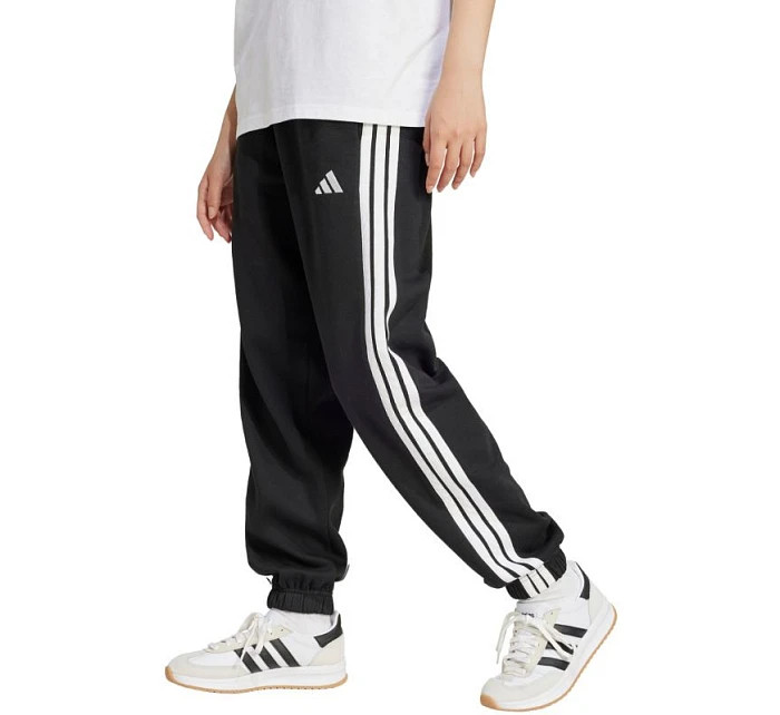 Adidas Essentials 3-Stripes Fleece Loose-Fit Pants W JE1276 dámské Adidas Essentials 3-Stripes Fleece Loose-Fit Pants W JE1276 dámské