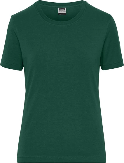 Daiber JN 1801 Dámské pracovní tričko z bio bavlny - Solid 02.1801 dark green Daiber JN 1801 Dámské pracovní tričko z bio bavlny - Solid 02.1801 dark green