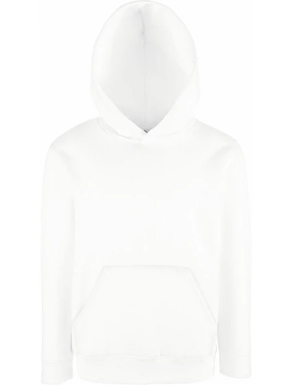 Fruit of the Loom Classic Kids Hooded Sweat Dětská mikina s kapucí 16.2043 white Fruit of the Loom Classic Kids Hooded Sweat Dětská mikina s kapucí 16.2043 white
