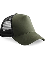 B 640 5 panelová Trucker kšiltovka model 22482101 olive green/black - Beechfield B 640 5 panelová Trucker kšiltovka model 22482101 olive green/black - Beechfield